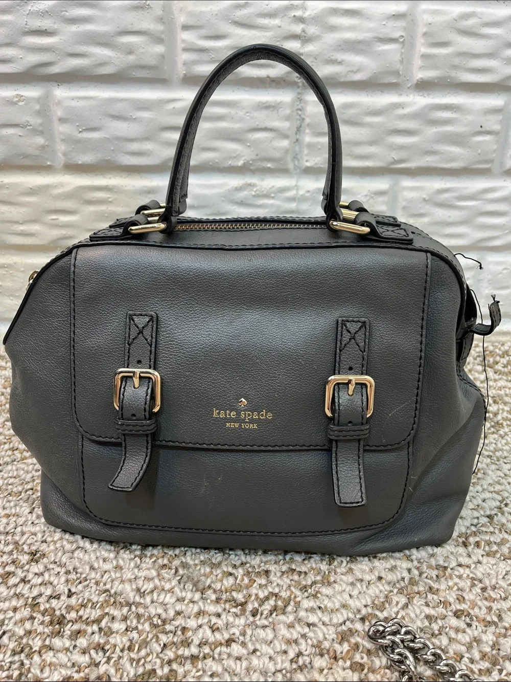 REHAB BUNDLE OF 3 LEATHER BAGS 2 KATE SPADE AND REBECCA MINKOFF